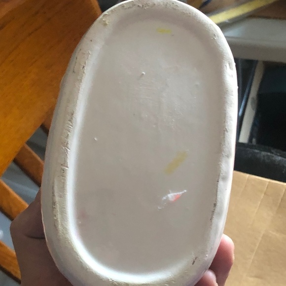 Vintage 60s/ 70s baby boot ceramic planter for newborn baby , vintage baby gift - Picture 6 of 8